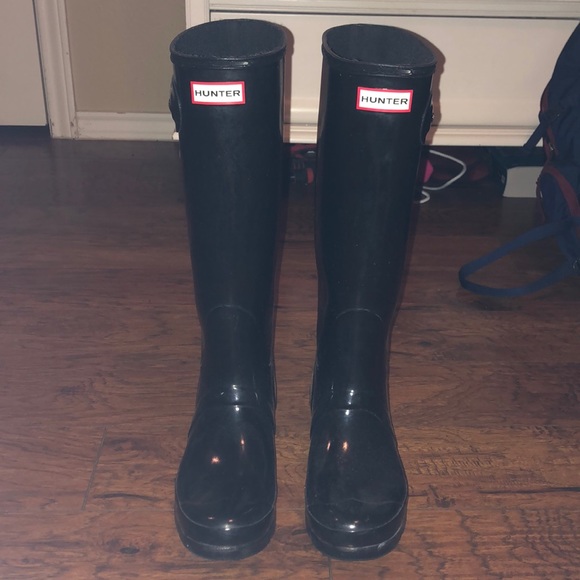 poshmark hunter rain boots